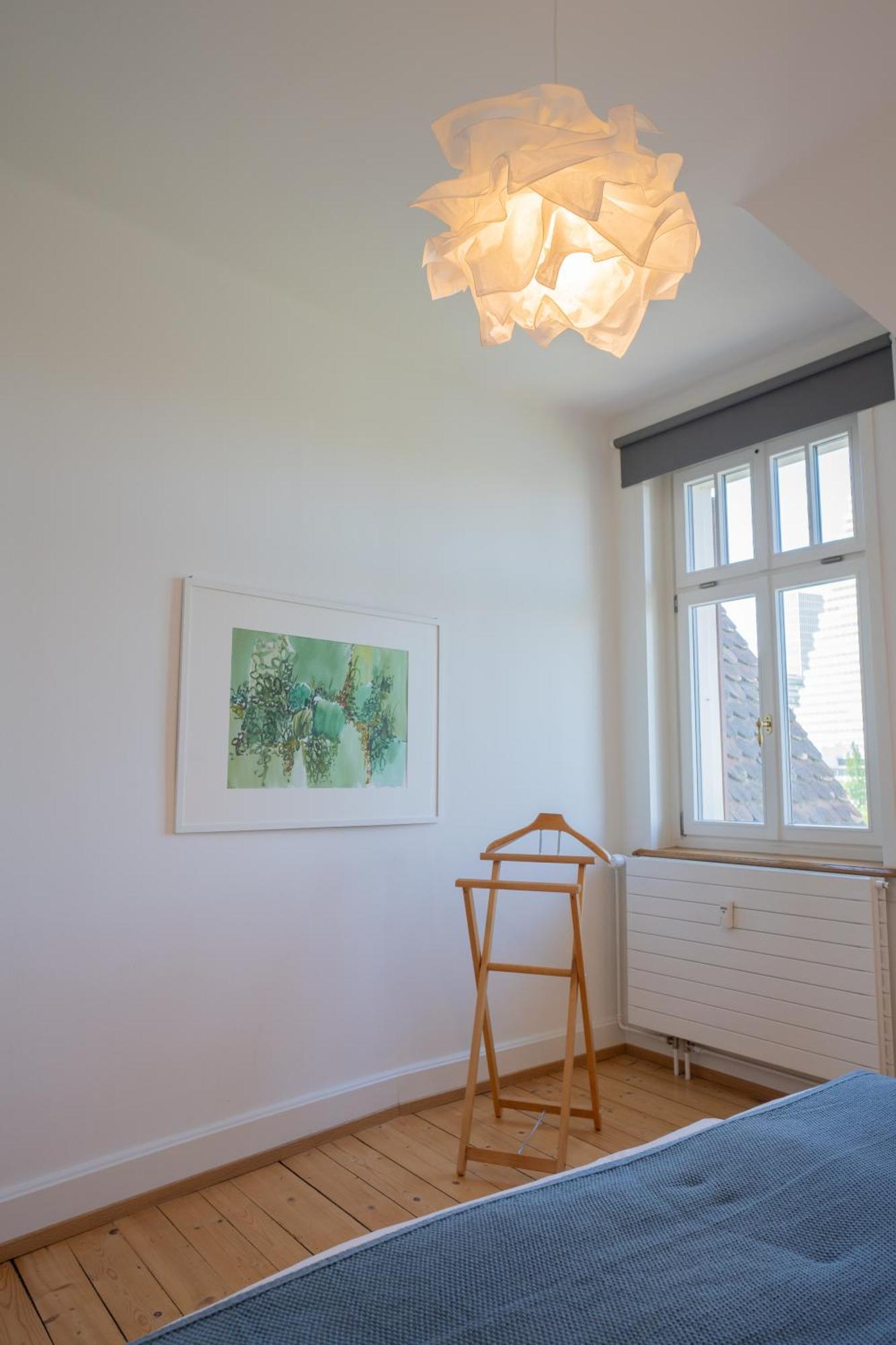 Charmante Altbauwohnung Am Rhein Basel Exterior foto